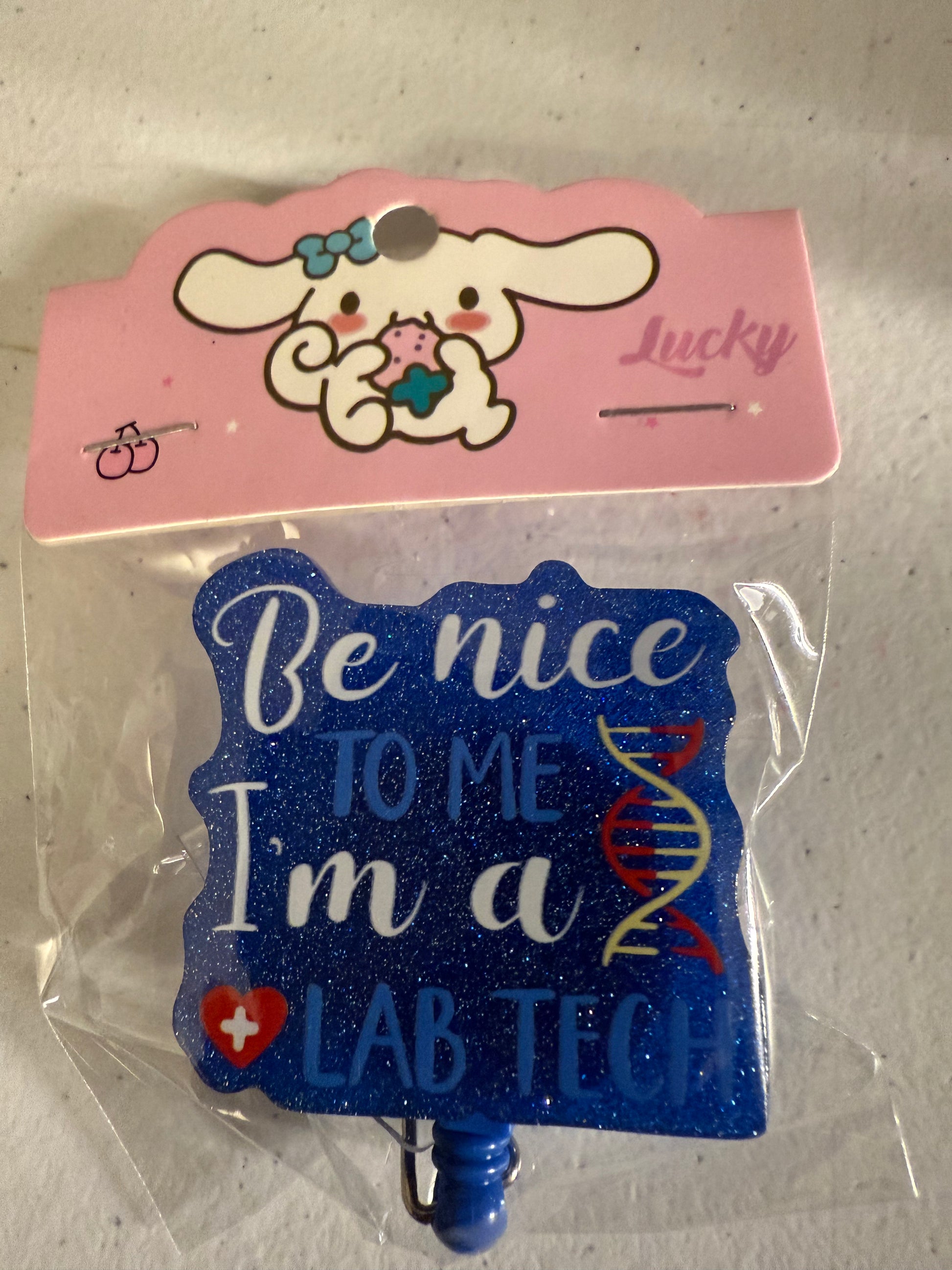 Lab Tech Badge Reel