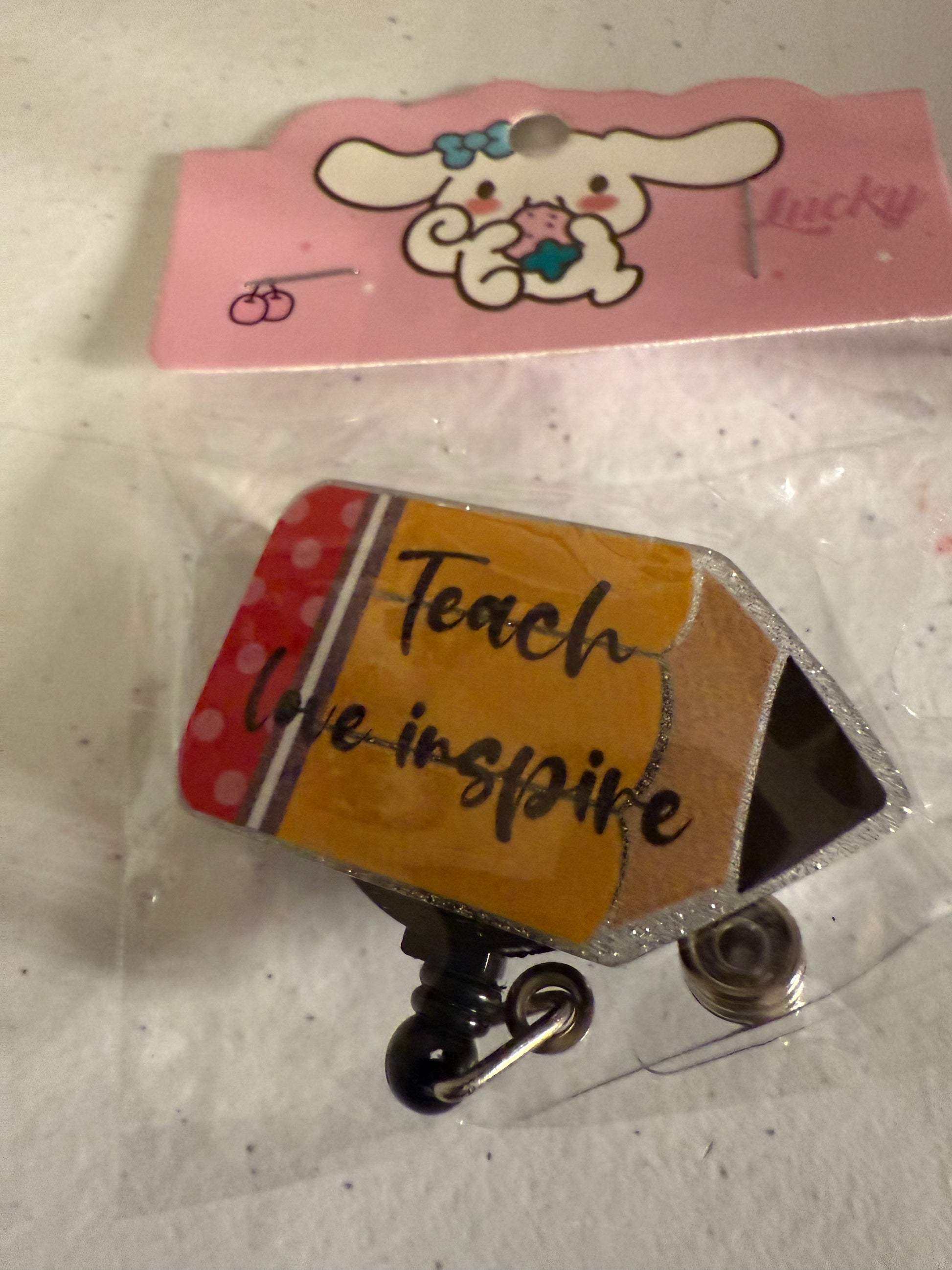 Teach Love Inspire Badge Reel