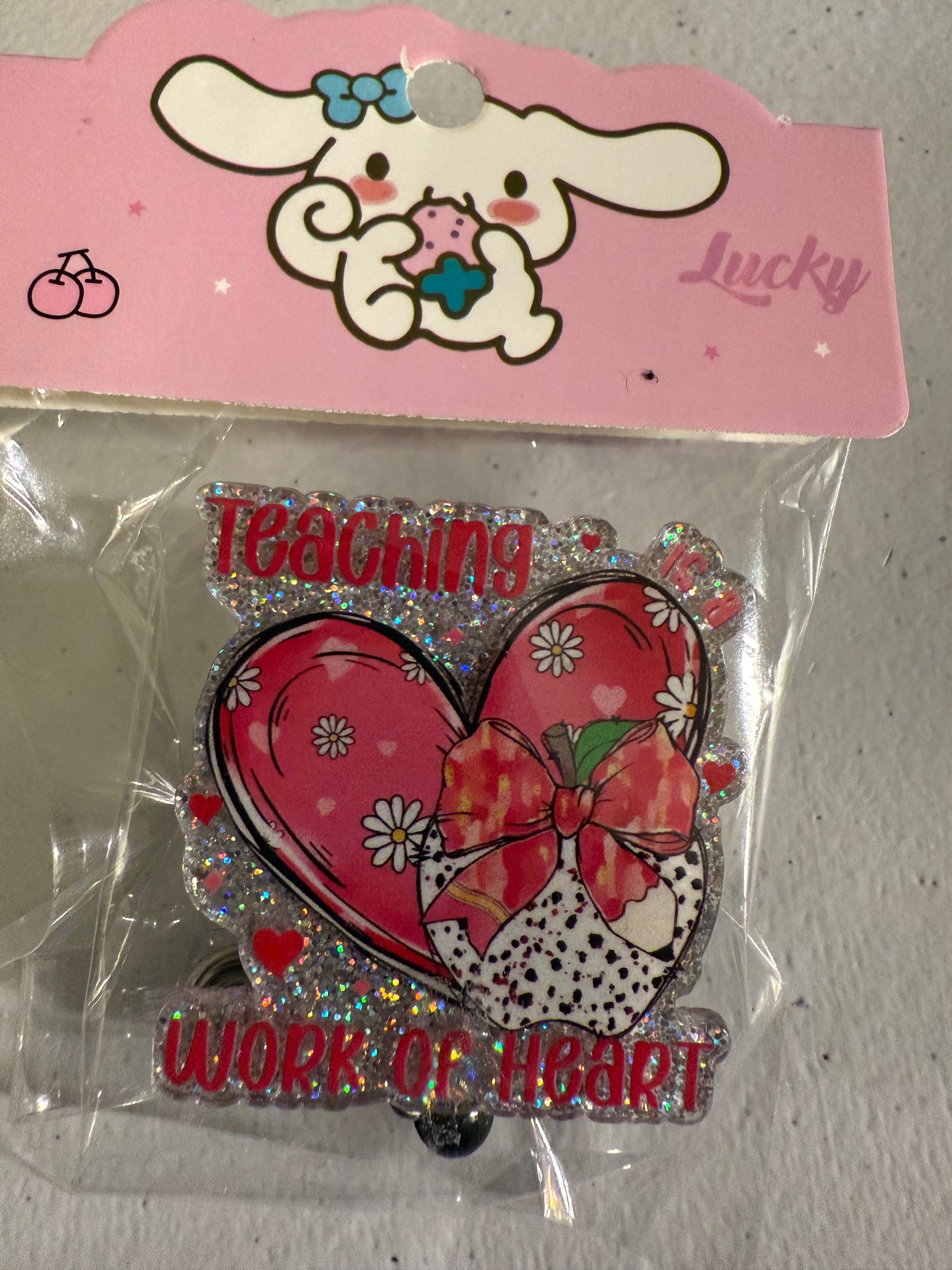 Teacher Badge Reel