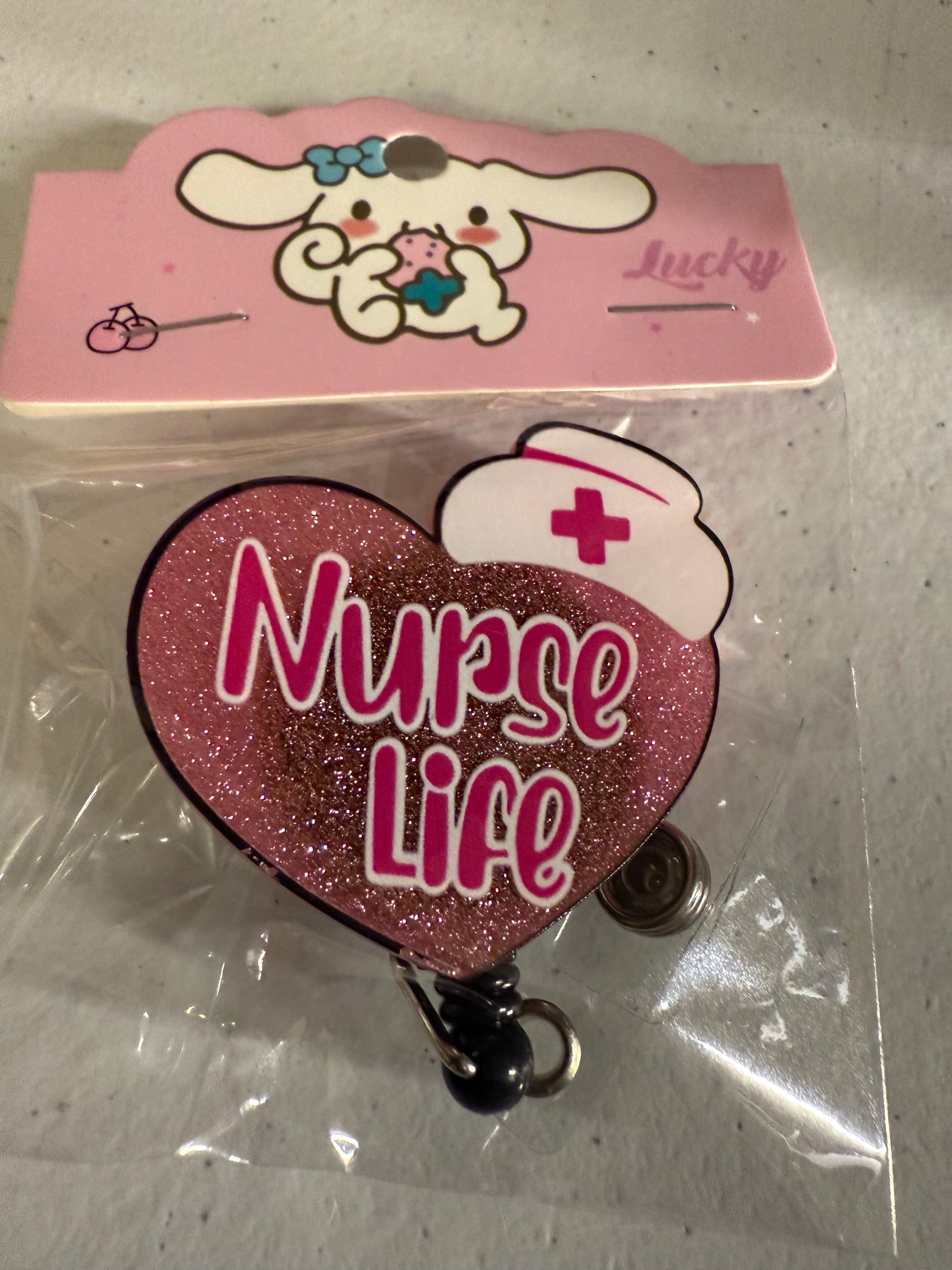 Nurse Life Badge Reel